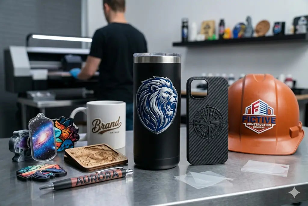 3D UV DTF Printing: What It Is, How It Works, and When to Use It for Raised Stickers, TPU Transfers, and Hard Surface Branding