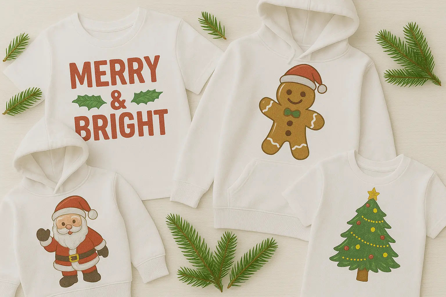 Best-Selling Christmas DTF Transfer Designs for T-Shirts & Hoodies