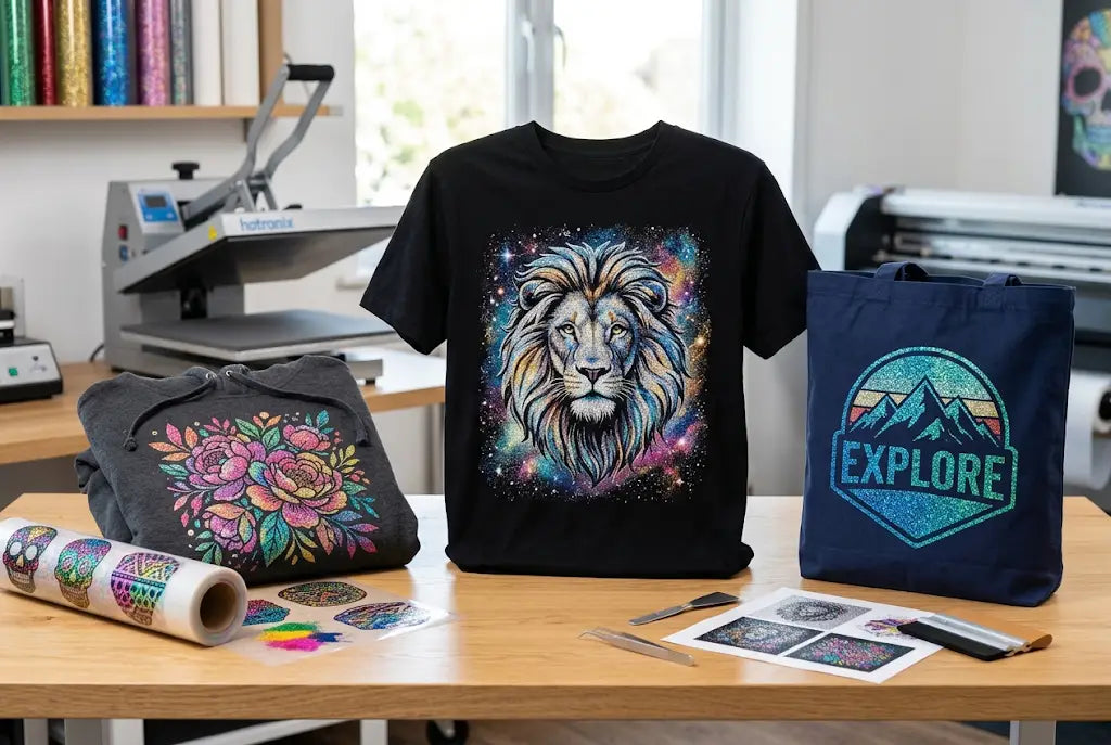 Glitter DTF Transfers: A Complete Guide for Bold Custom Prints