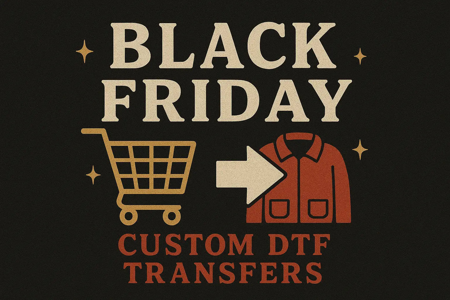 How to Prepare Your Store for Black Friday with Custom DTF Transfers