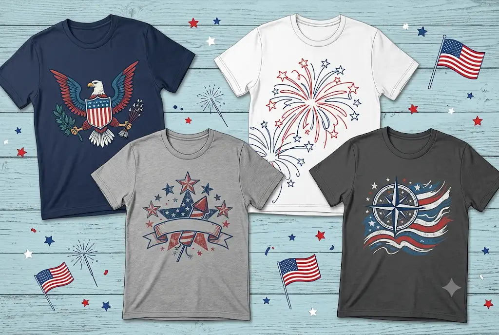 The Best Designs for 4th of July T-Shirts