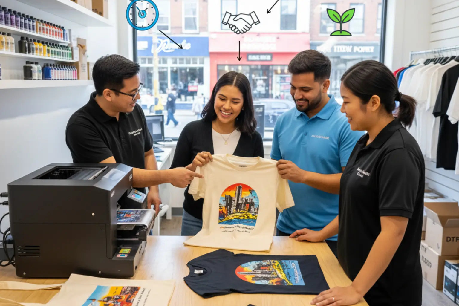 Top 5 Reasons to Choose Local DTF Printing