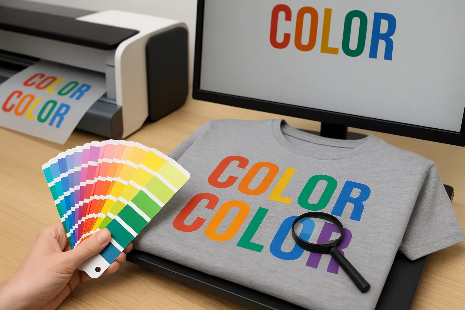 Why Your DTF Colors Don’t Match Your Screen - Color Correction Tips