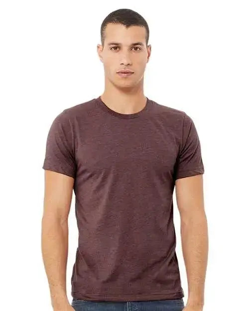 BELLA + CANVAS - Jersey Tee - 3001 - Heather Maroon -