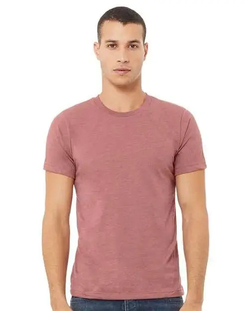 BELLA + CANVAS - Jersey Tee - 3001 - Heather Mauve -