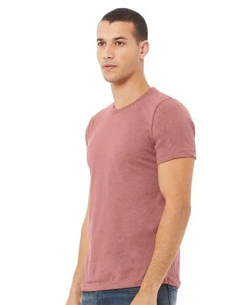 BELLA + CANVAS - Jersey Tee - 3001 - Heather Mauve -