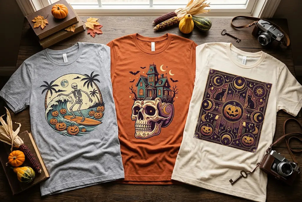Best Halloween DTF Transfer Designs for Custom T-Shirts in 2026 in West Coast