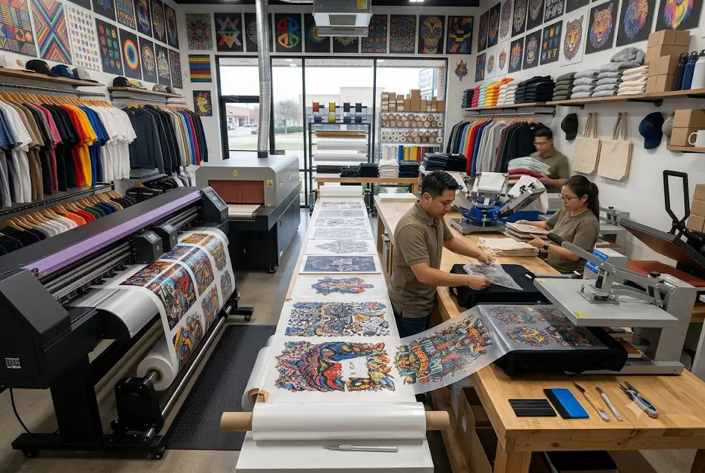 DTF Gang Sheet Printing: Efficiency in Every Print