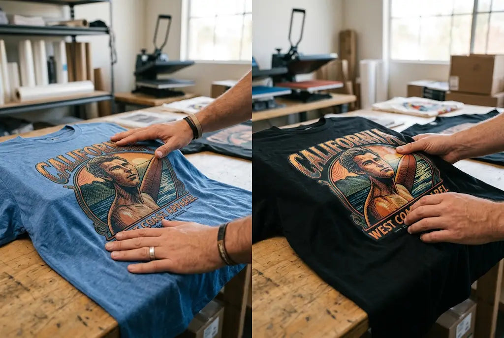 How DTF Transfer Thickness Affects Photo Detail and Shirt Comfort for Your West Coast Apparel Projects