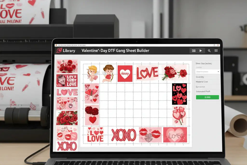 How to Use a Valentine’s Day DTF Gang Sheet Builder for Maximum Profit