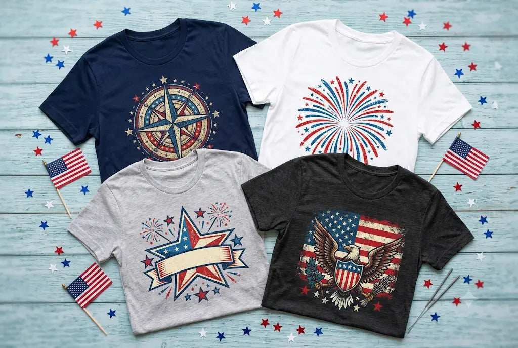 Why DTF Transfers Are Perfect for 4th of July Apparel