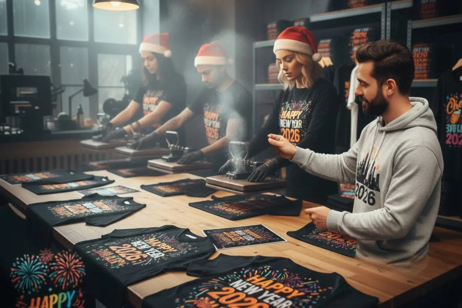 Why New Year DTF Transfers Are Essential for Holiday Apparel Drops